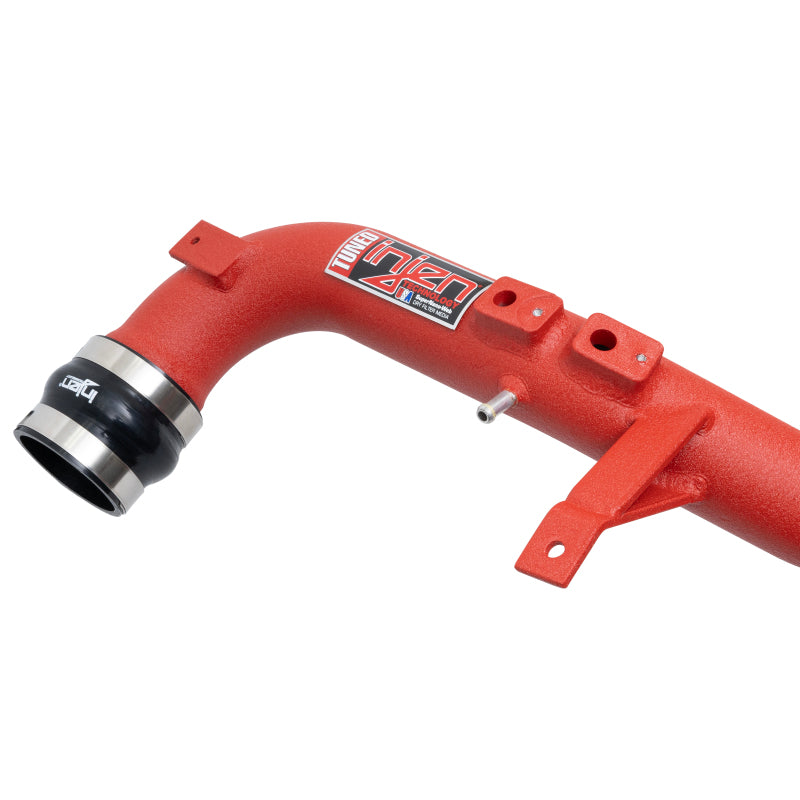 Kit de tuyaux de refroidisseur intermédiaire en aluminium Injen 22-23 pour Honda/Acura Civic/Si/Integra 1,5 L Turbo - Rouge froissé