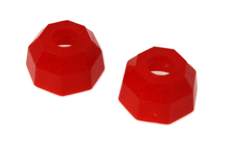 Embouts de biellette de direction universels noirs de style octogonal Energy Suspension (lot de 2)