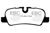 Plaquettes de frein arrière EBC 05-10 Land Rover LR3 4.4 Greenstuff