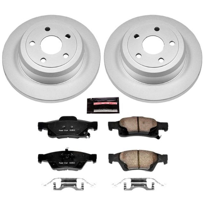 Kit de freins arrière Power Stop 11-19 Dodge Durango Z17 Evolution Geomet avec revêtement