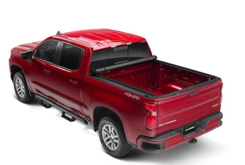 Lund 94-03 GMC Sonoma (6ft. Bed) Genesis Roll Up Tonneau Cover - Black