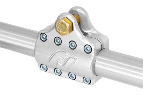 Support de serrage de biellette de direction RockJock Currectlync Ram Assist en aluminium 7075-T6 pour tube de 42 mm 1 5/8 po