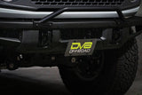 Support de relocalisation de plaque d'immatriculation pour pare-chocs avant DV8 Offroad 21-22 Ford Bronco Factory - Avant
