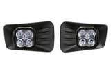 Kit de feux antibrouillard à LED Diode Dynamics SS3 Type CH Sport ABL - Brouillard SAE jaune