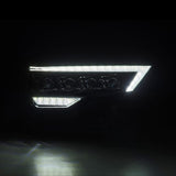 AlphaRex 14-22 Toyota 4Runner (conventionnel requis 2021) NOVA LED Proj HL Blk avec feux d'activité et feux de position + SB DRL