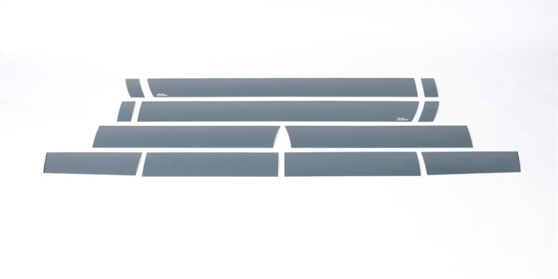 Panneaux de bas de caisse Putco 11-16 Ford SuperDuty - Super Cab 8 pieds (12 pièces - 6,25 pouces de large) en platine noir