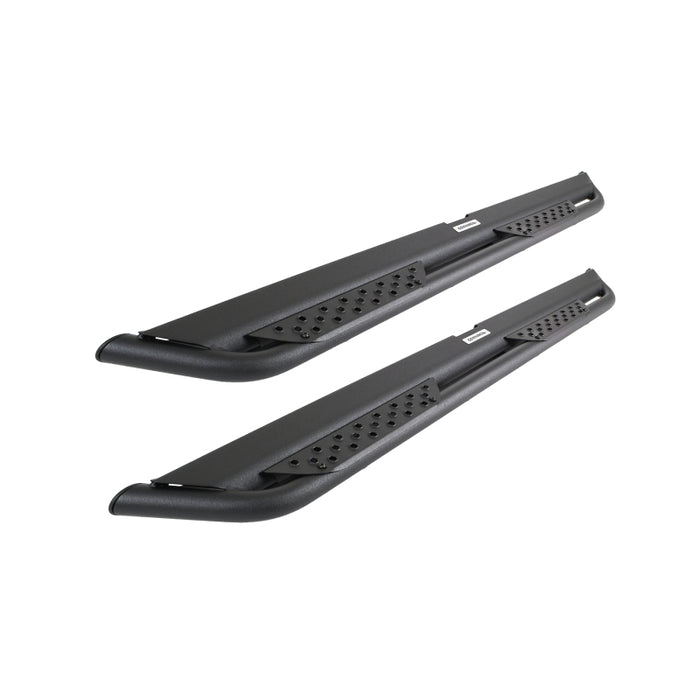 Marchepieds latéraux Go Rhino Dominator Xtreme DT - Tex Blk - 68 po (planches UNIQUEMENT/supports requis)