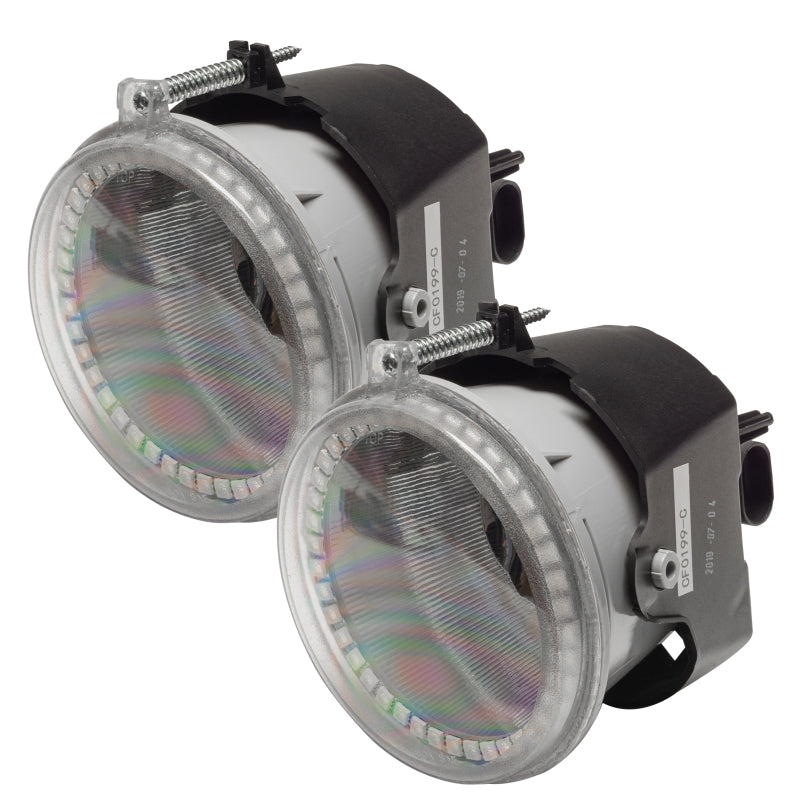 Phares à LED pré-assemblés Oracle Lighting 06-10 Jeep Commander - Bleu VOIR LA GARANTIE