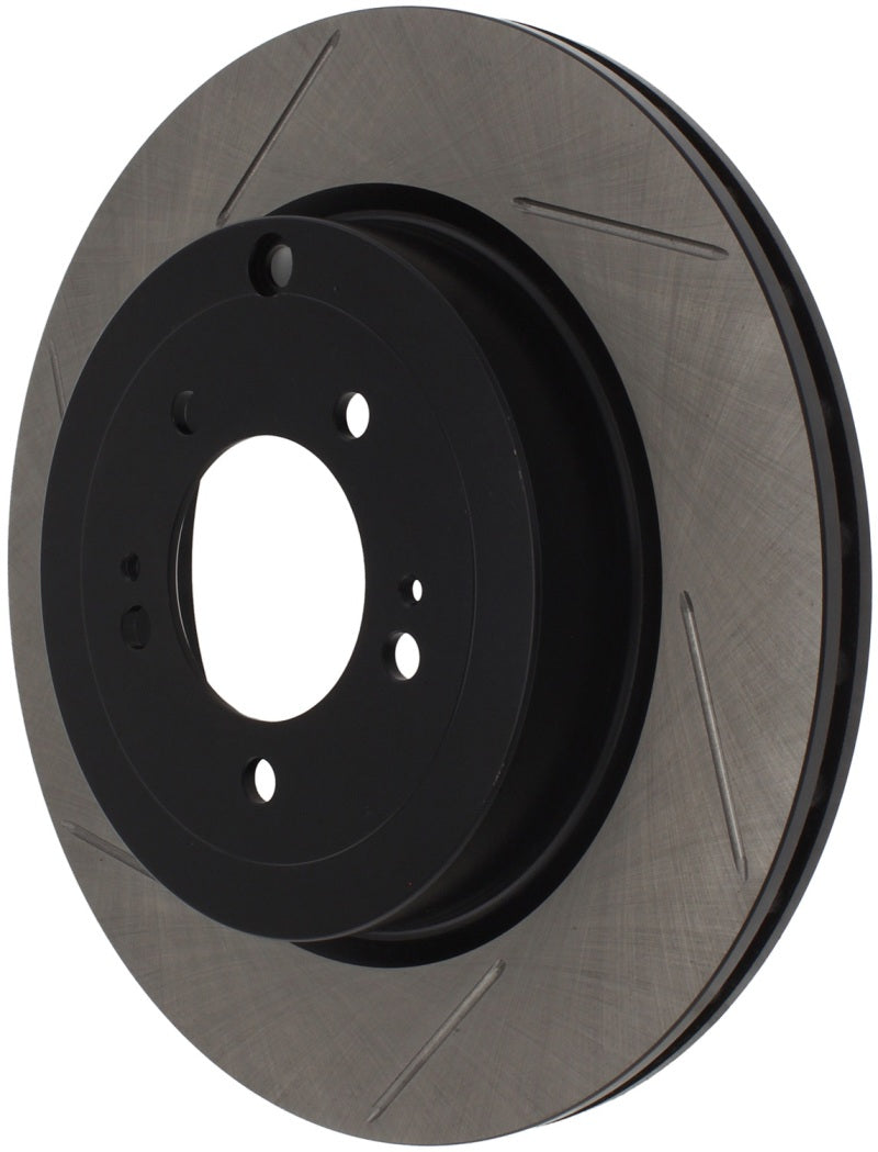 Rotor arrière droit fendu StopTech Power Slot 08-09 Evo 10