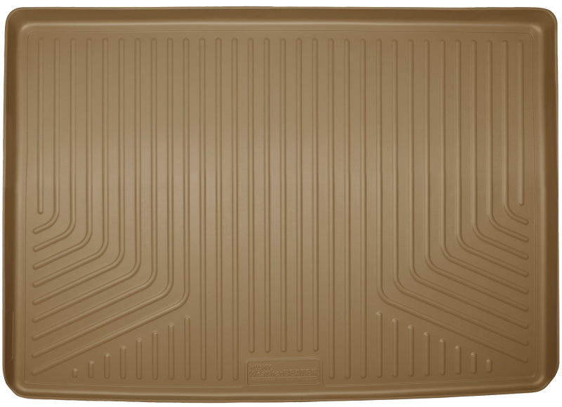 Doublure de chargement arrière Husky Liners 2015 Chevy/GMC Suburban/Yukon XL WeatherBeater Tan pour le troisième siège arrière