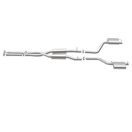 MagnaFlow Cat-Back SS 2,5 pouces à double sortie arrière divisée (embouts OEM) 15-16 Dodge/Chrysler Charger/300 5,7 L V8