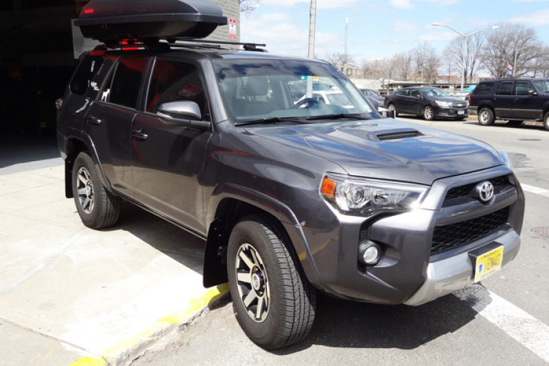 Rally Armor 12-20 Toyota 4Runner Black UR Mud Flap w/ White Logo