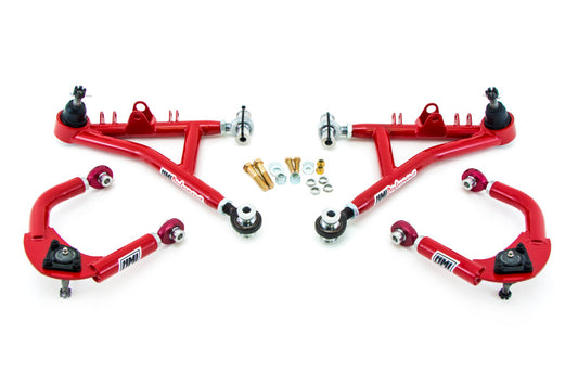 UMI Performance 93-02 GM F-Body Front A-arm Kit Adjustable CrMo Drag Race