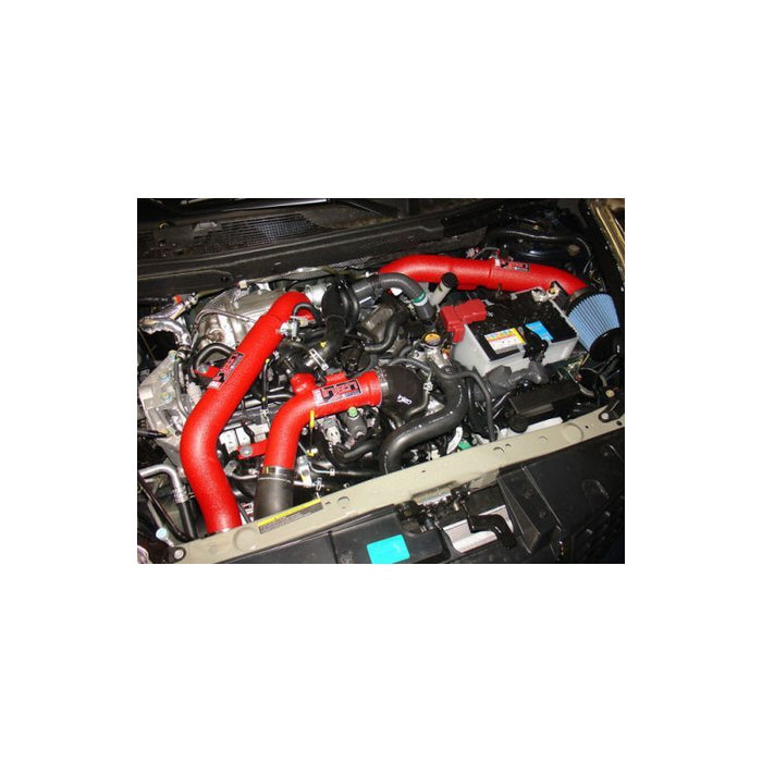 Kit de tuyauterie pour refroidisseur intermédiaire supérieur Injen 11-14 Nissan Juke 1,6 L Nismo Turbo - Rouge froissé