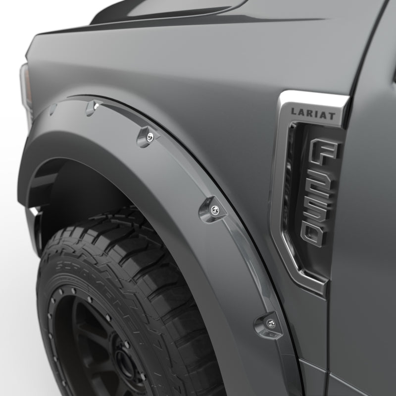 EGR 2017 Ford Super Duty Bolt-On Look Color Match Fender Flares - Set - Magnetic Metallic