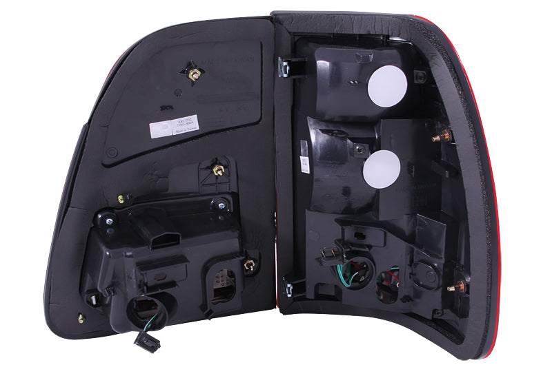 Feux arrière à LED ANZO 1998-2005 Toyota Land Cruiser Fj Rouge/Clair G2