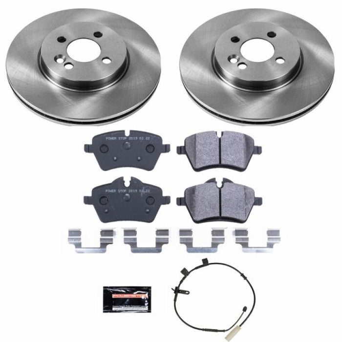 Power Stop 11-16 Mini Cooper Front Track Day SPEC Brake Kit