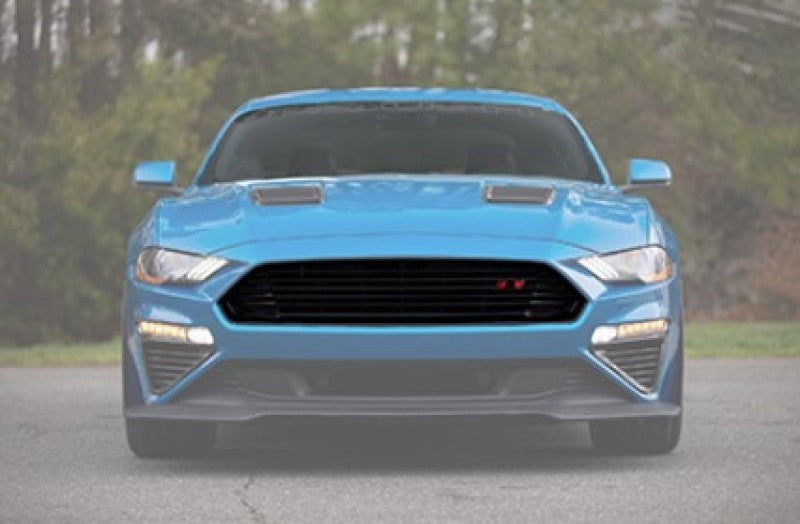 Kit de calandre supérieure noire Roush pour Ford Mustang 2018+