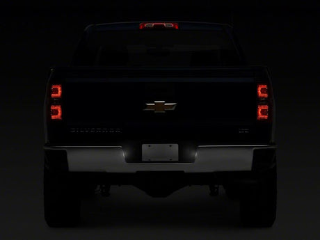 Raxiom 14-18 Chevrolet Silverado 1500 Axial Series LED License Plate Lamps