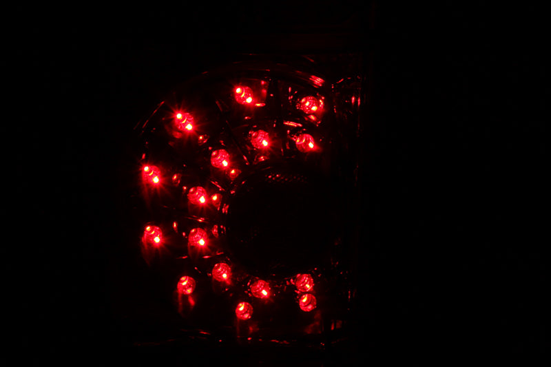 Feux arrière à LED ANZO 2004-2006 Toyota Tundra Rouge/Clair