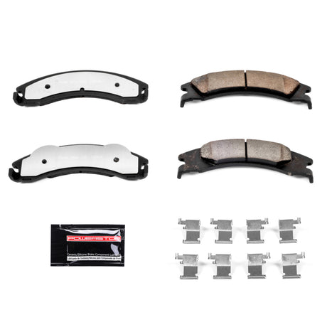 Plaquettes de frein arrière Power Stop 08-14 pour camion et remorquage Ford E-150 Z36 avec matériel