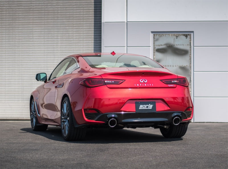 Échappement Catback Borla 2017 Infiniti Q60S 3.0T V6 S Type