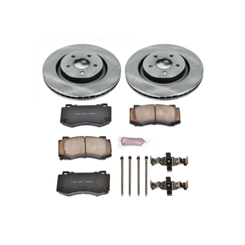 Power Stop 06-10 Jeep Grand Cherokee Front Autospecialty Brake Kit