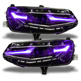 Kit de phares DRL Oracle 19-21 Chevy Camaro LS/LT RGB+A - avec contrôleur simple VOIR LA GARANTIE