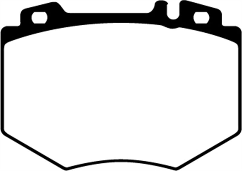 Plaquettes de frein avant Redstuff EBC 03-06 Mercedes-Benz CL600 5.5 Twin Turbo