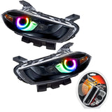 Oracle 13-14 Dodge Dart (Style HID) SMD HL - Noir - ColorSHIFT VOIR LA GARANTIE