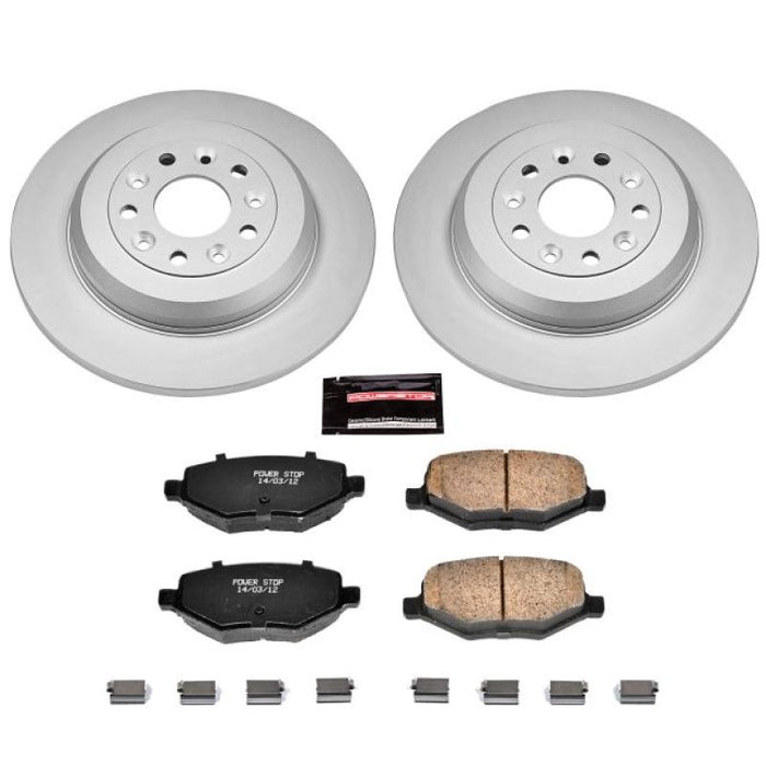 Kit de freins Power Stop 11-15 arrière Ford Edge Z17 Evolution Geomet avec revêtement