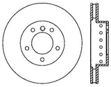 StopTech 04-10 BMW 5-Series / 6-Series Sport Slotted & Drilled Front Left Cryo Rotor