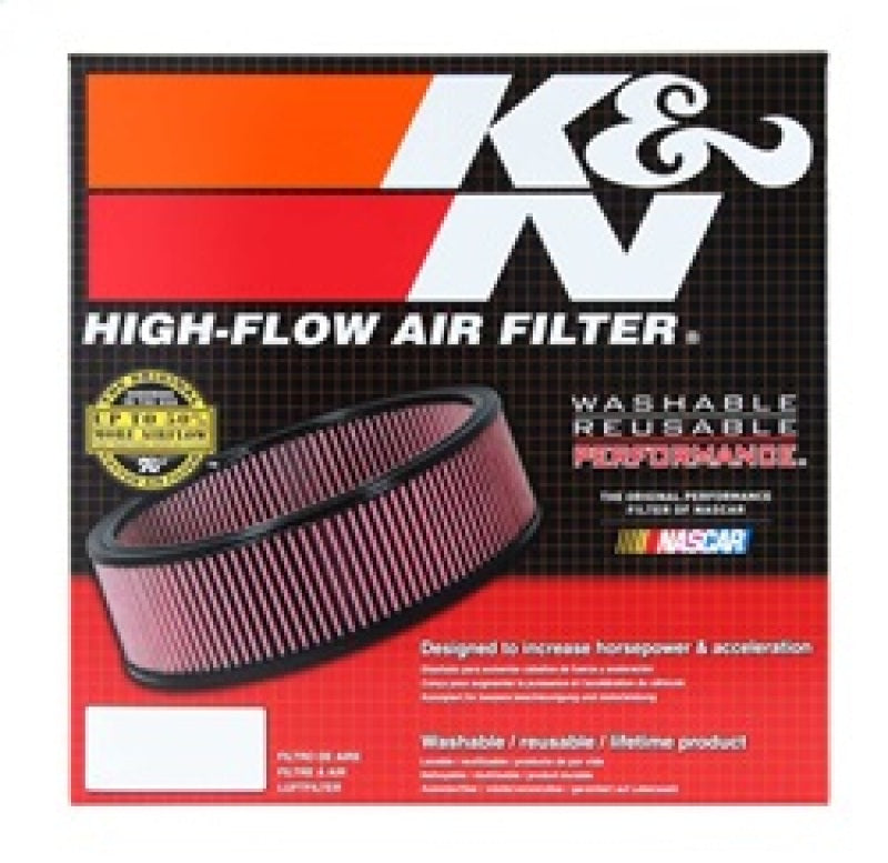 Filtre à air de rechange K&amp;N pour camions GM V8-350, 454, 1972-80