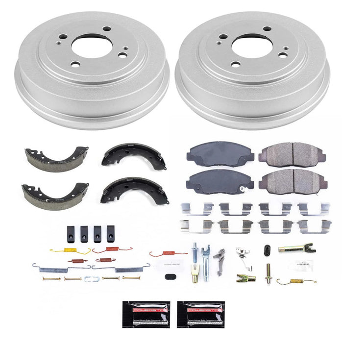 Kit de freins avant et arrière Power Stop Autospecialty pour Honda Civic 2000