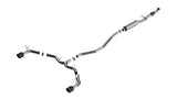 Borla 2023 Integra/22-23 Civic Si 1,5 L 4 cylindres MT FWD 4DR 2,50 pouces S-Type Catback Exhaust Fibre de carbone