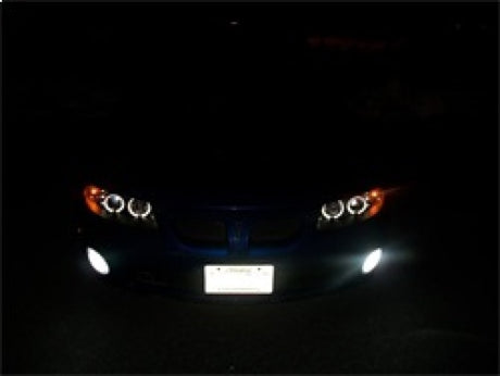 Phares de projecteur Spyder Pontiac GTO 04-06 LED Halo LED Noir Haut H1 Bas H1 PRO-YD-PGTO04-HL-BK