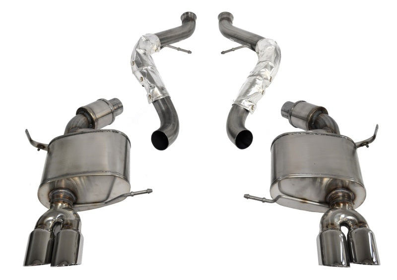 Échappement arrière sport poli pour BMW M3 Cabriolet E93 Corsa 08-12