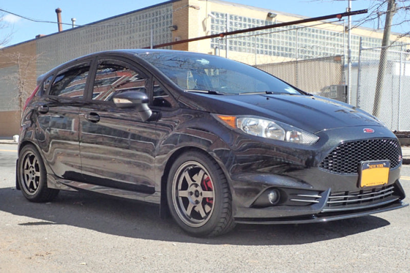 Rally Armor 13-19 USDM Ford Fiesta ST Black UR Mud Flap w/ Grey Logo