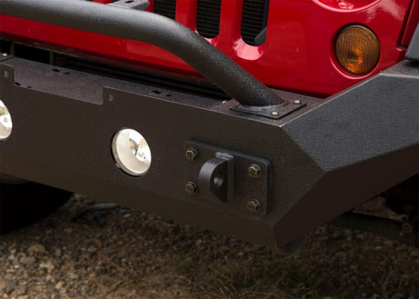 Pare-chocs avant HCE Rugged Ridge Spartan avec Overrider 07-18 Jeep Wrangler JK