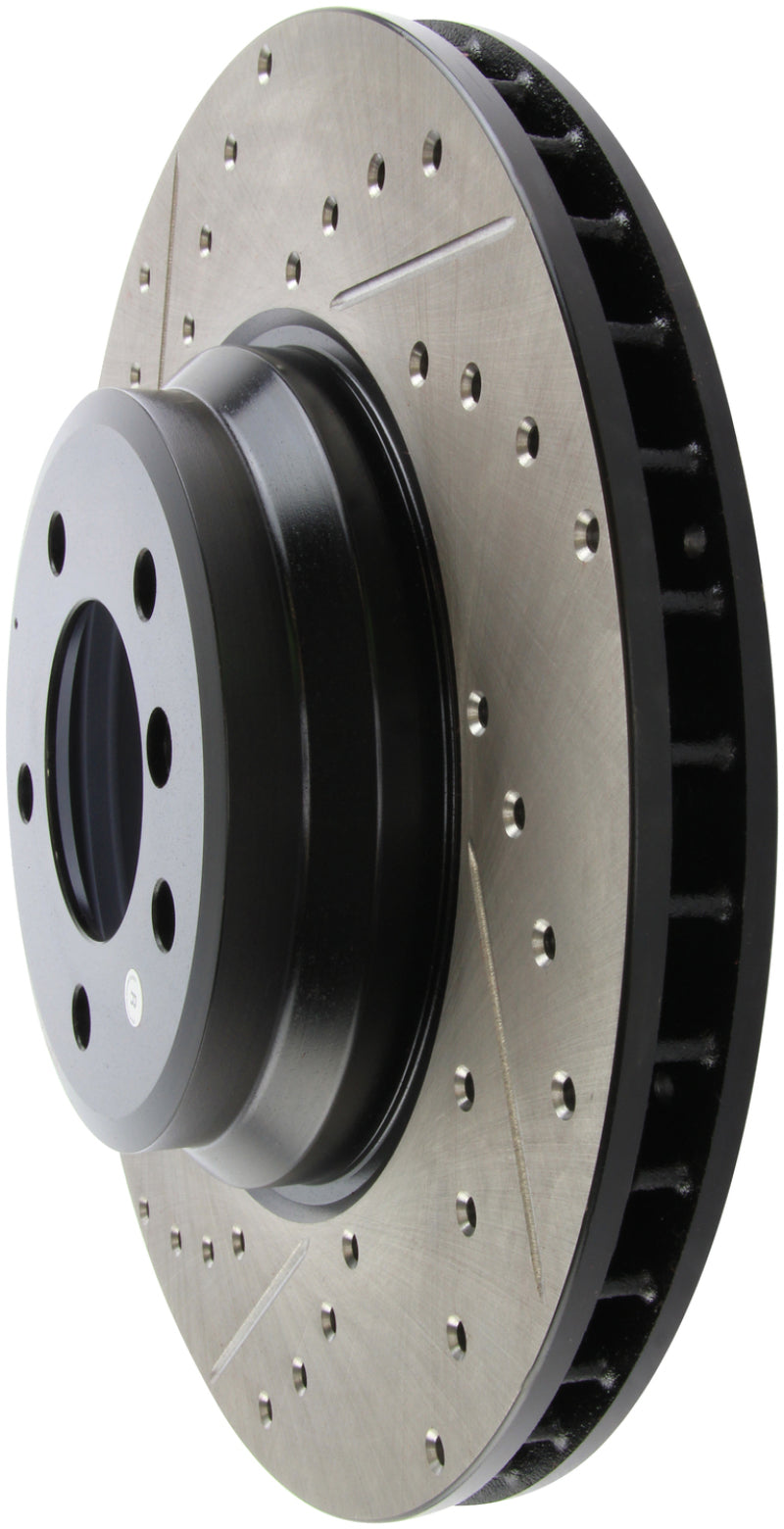 Rotor avant droit rainuré et percé StopTech 07-09 BMW 335 (E90/E92/E93)