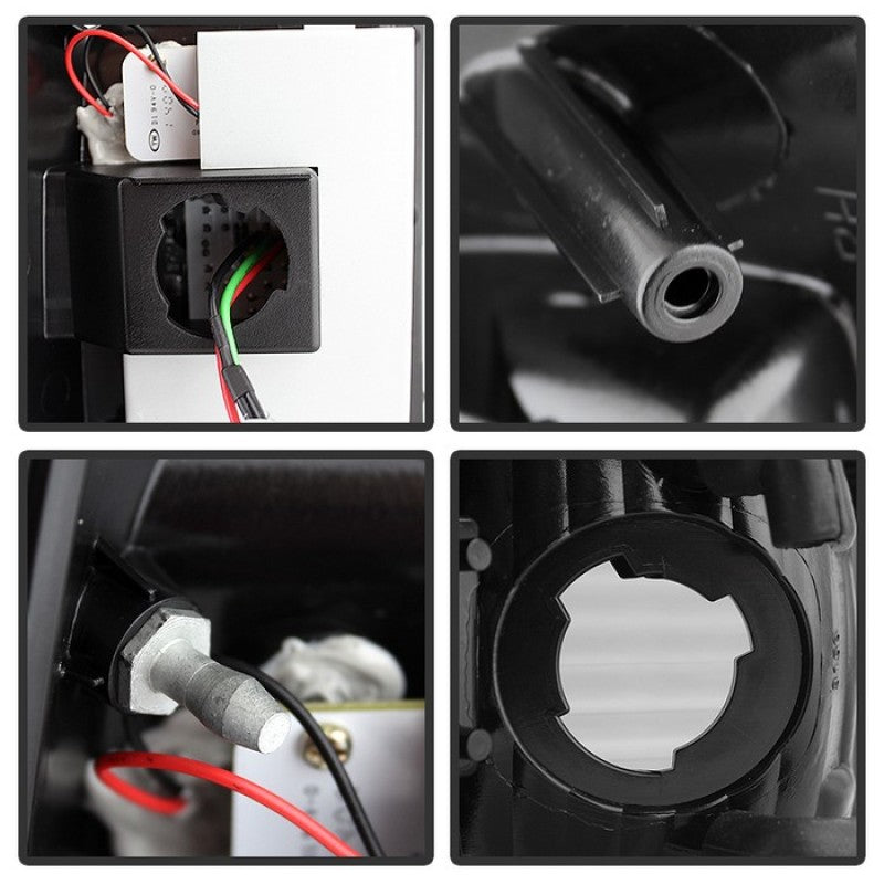 Feux arrière LED Spyder Ford F150 97-03/F250 Super Duty 99-07 Noir Fumé ALT-YD-FF15097-LED-BSM