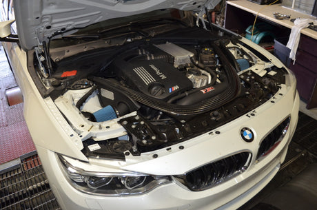 Système d'admission Injen 2015 M3/M4 3.0L Twin Turbo Polished Short Ram 2 pièces avec technologie MR