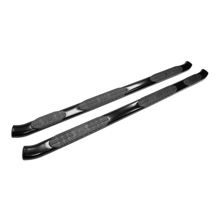 Westin 2015-2018 Ford F-150 SuperCab (6.5ft Bed) PRO TRAXX 5 WTW Oval Nerf Step Bars - Black