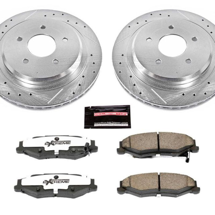 Kit de freins arrière Power Stop 04-09 Cadillac XLR Z26 Street Warrior