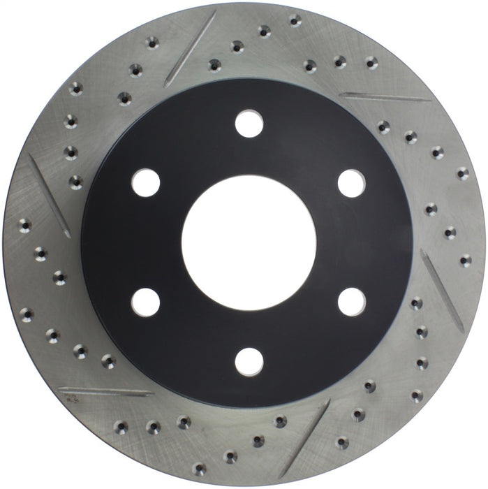 Rotor avant droit rainuré et percé StopTech 99-06 GMC Sierra (2 portes)