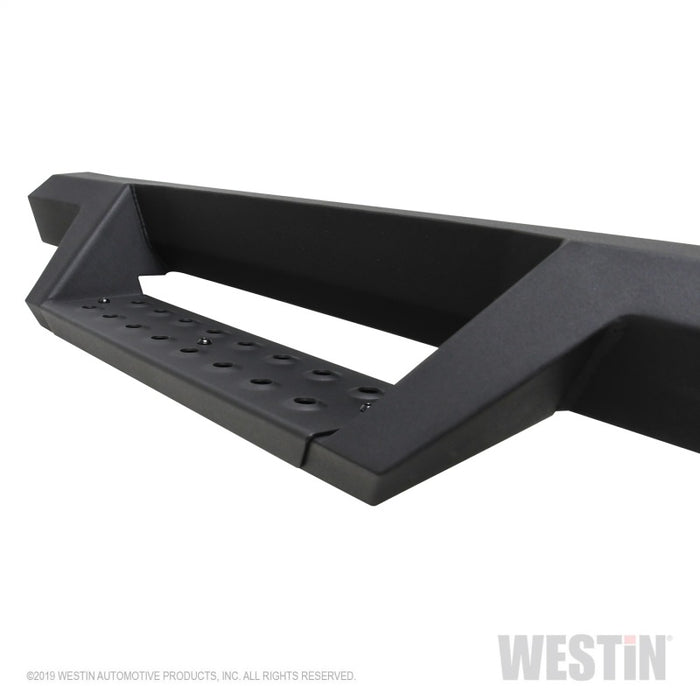 Marchepieds Westin 19-20 Chevrolet Silverado / GMC Sierra 1500 HDX Drop Nerf - Noir texturé