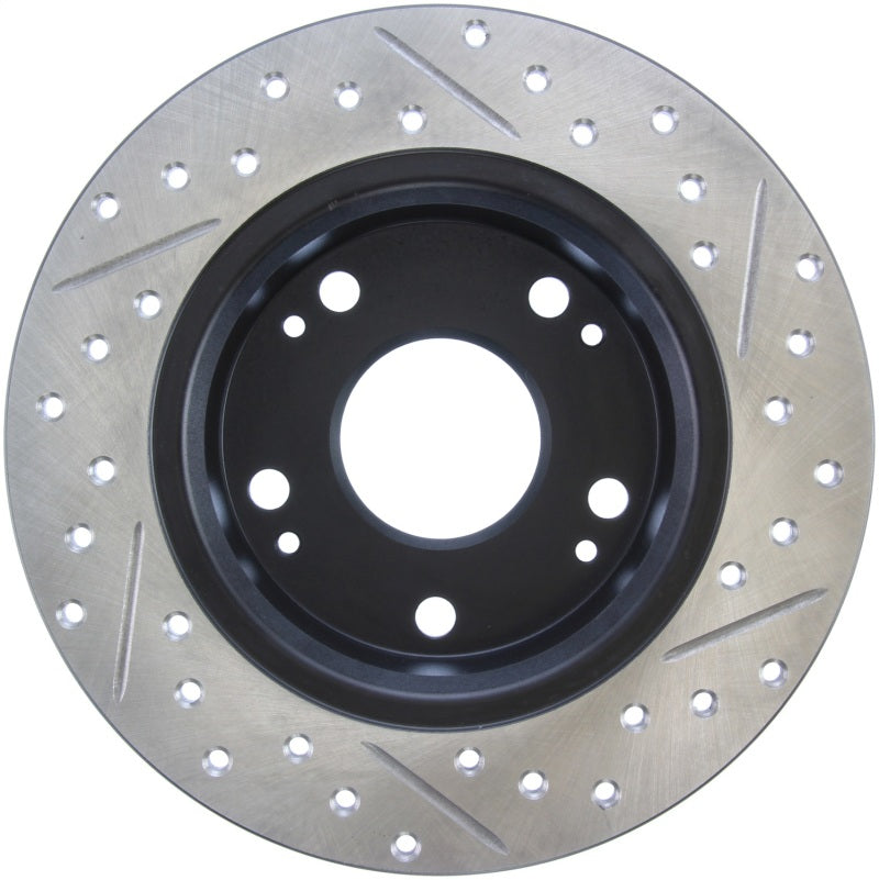 Rotor arrière droit fendu et percé StopTech 04-08 Acura TSX / 03-07 Honda Accord SportStop