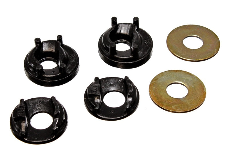 Inserts de montage de moteur noirs Energy Suspension 95-99 Mitsubishi Eclipse FWD/AWD (2 positions de montage de couple)