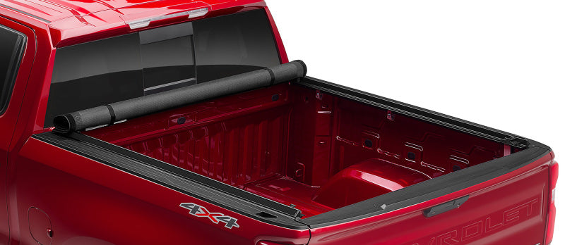 Lund 07-17 Chevy Silverado 1500 (6.5ft. Bed) Genesis Roll Up Tonneau Cover - Black