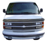 Protection de capot AVS 96-02 Chevy Express 1500 High Profile Bugflector II - Fumée